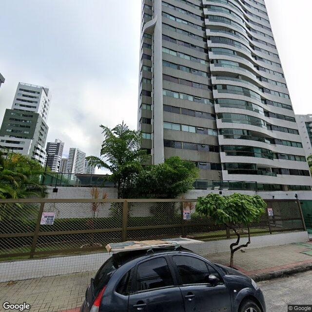 Imagem estática do "Street View" da localização