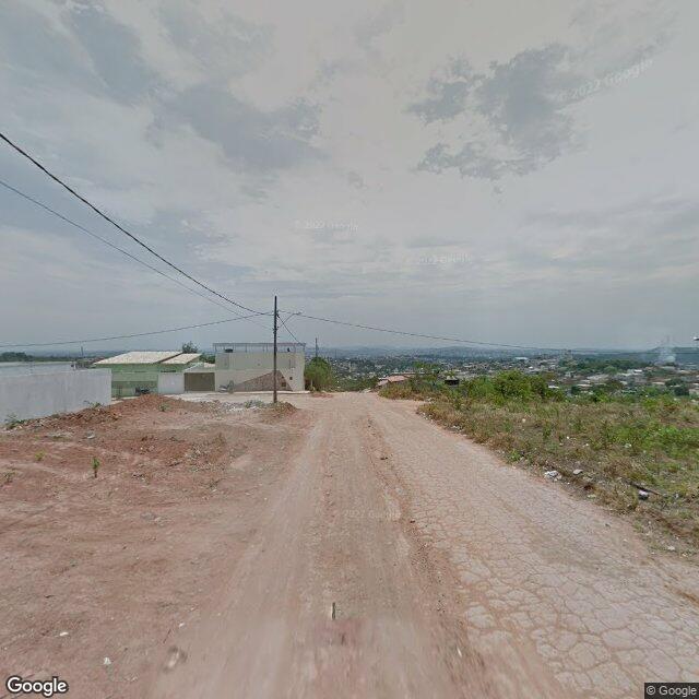 Imagem estática do "Street View" da localização