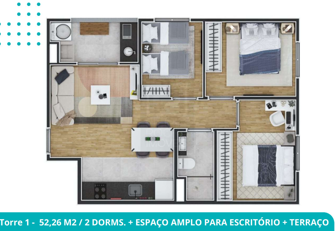 Apartamento à venda com 2 quartos, 41m² - Foto 20