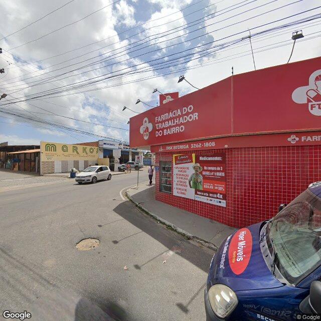 Imagem estática do "Street View" da localização