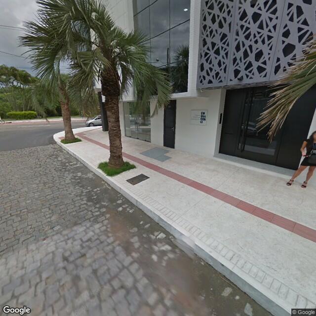 Imagem estática do "Street View" da localização