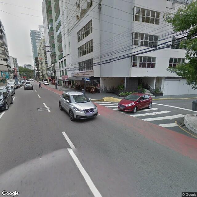 Imagem estática do "Street View" da localização