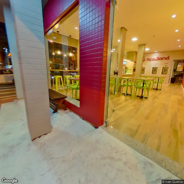 Imagem estática do "Street View" da localização