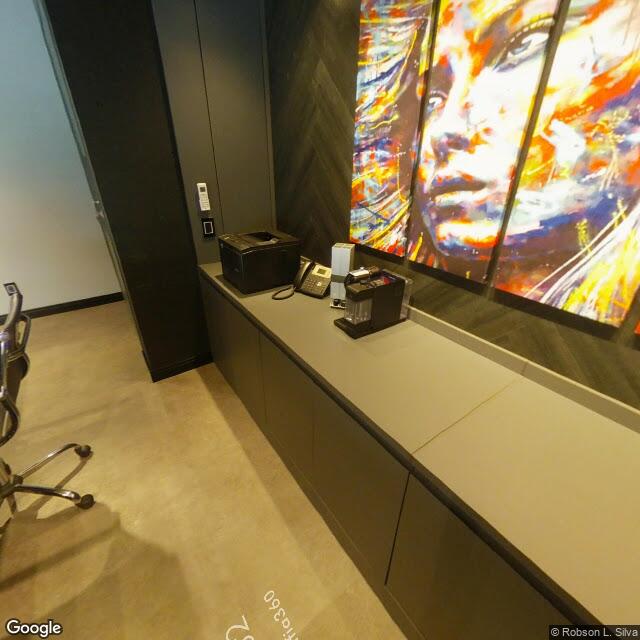 Imagem estática do "Street View" da localização