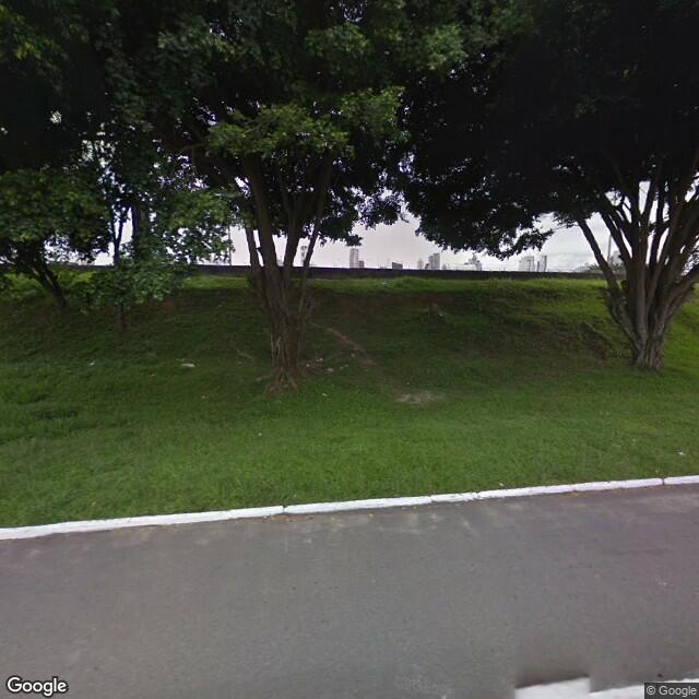 Imagem estática do "Street View" da localização