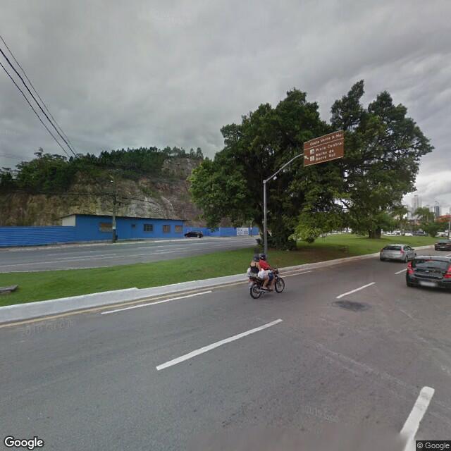 Imagem estática do "Street View" da localização