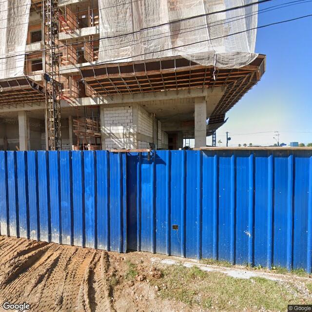 Imagem estática do "Street View" da localização