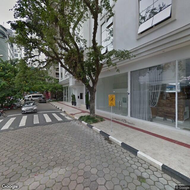 Imagem estática do "Street View" da localização