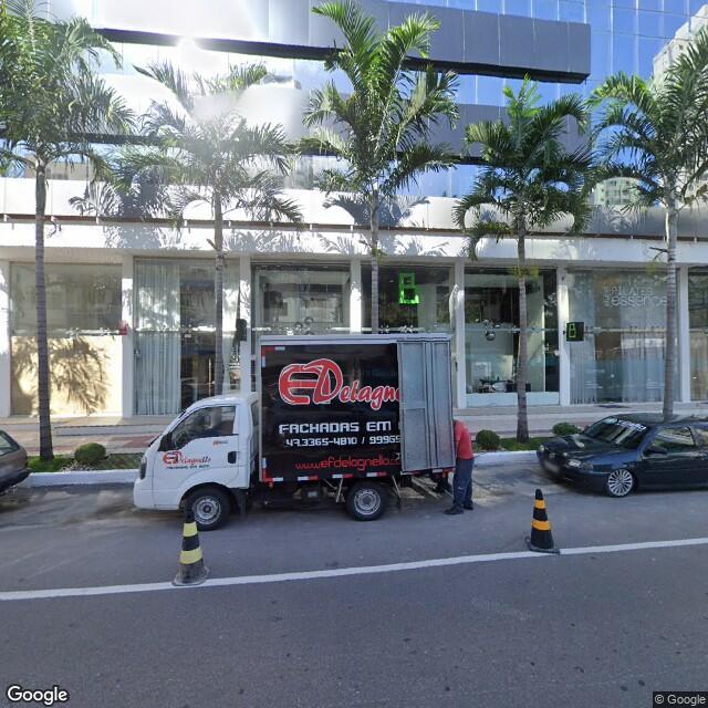 Imagem estática do "Street View" da localização