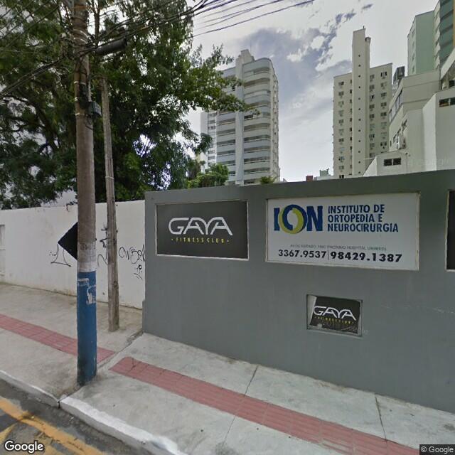 Imagem estática do "Street View" da localização