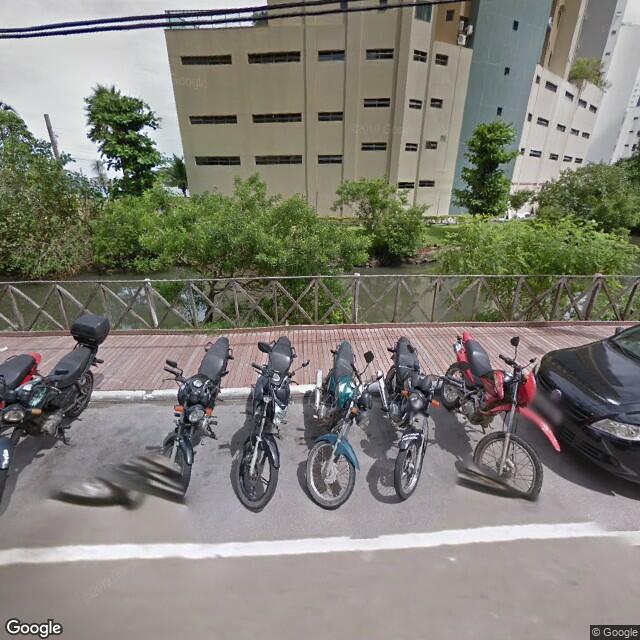 Imagem estática do "Street View" da localização