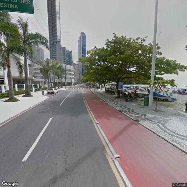 Imagem estática do "Street View" da localização