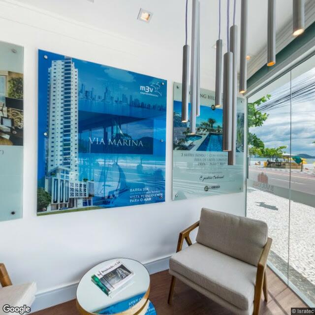 Imagem estática do "Street View" da localização