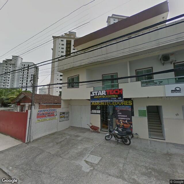 Imagem estática do "Street View" da localização