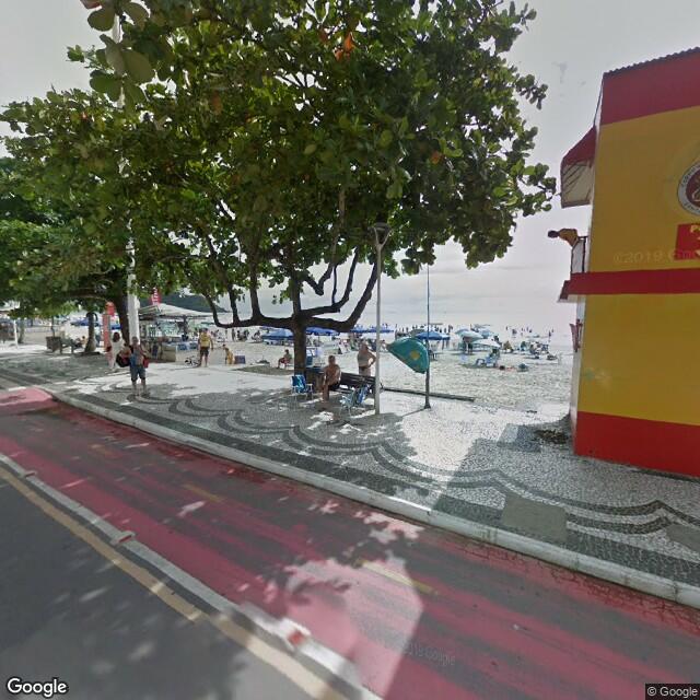 Imagem estática do "Street View" da localização