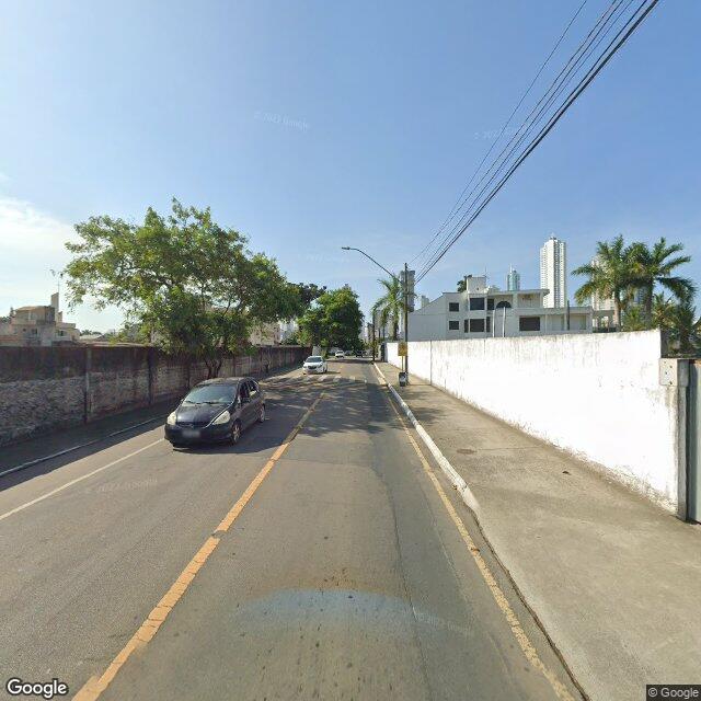 Imagem estática do "Street View" da localização