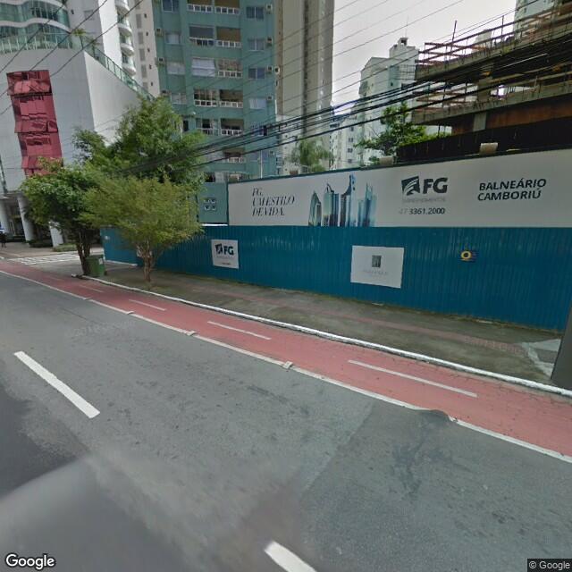 Imagem estática do "Street View" da localização