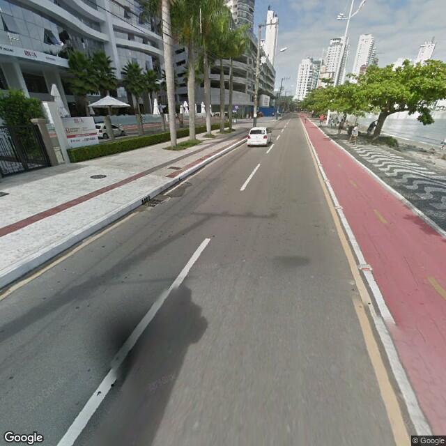 Imagem estática do "Street View" da localização