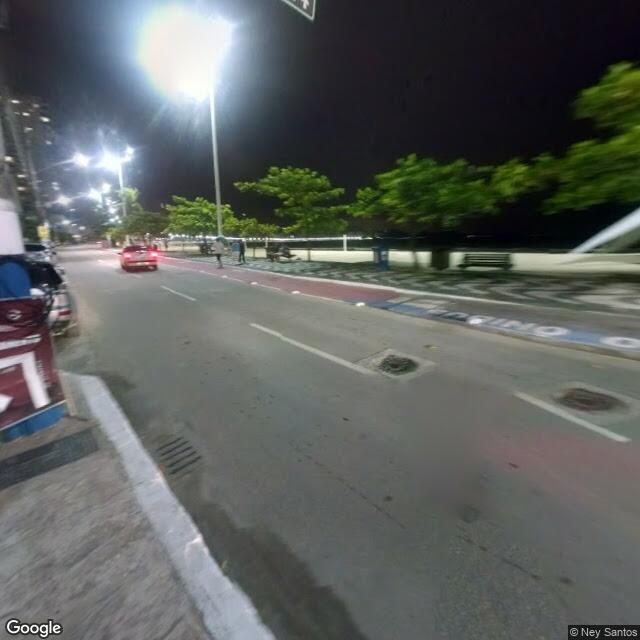 Imagem estática do "Street View" da localização