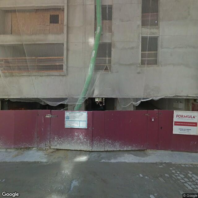 Imagem estática do "Street View" da localização