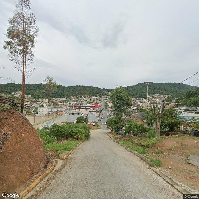 Imagem estática do "Street View" da localização