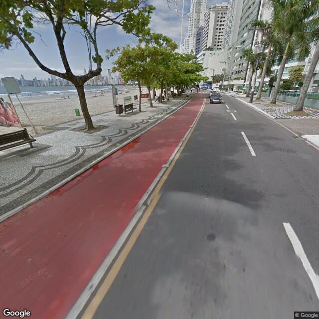 Imagem estática do "Street View" da localização