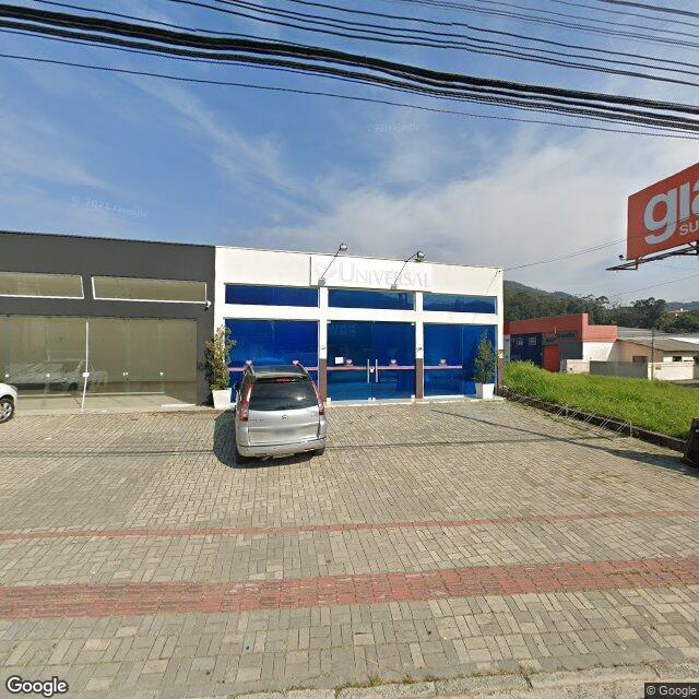 Imagem estática do "Street View" da localização