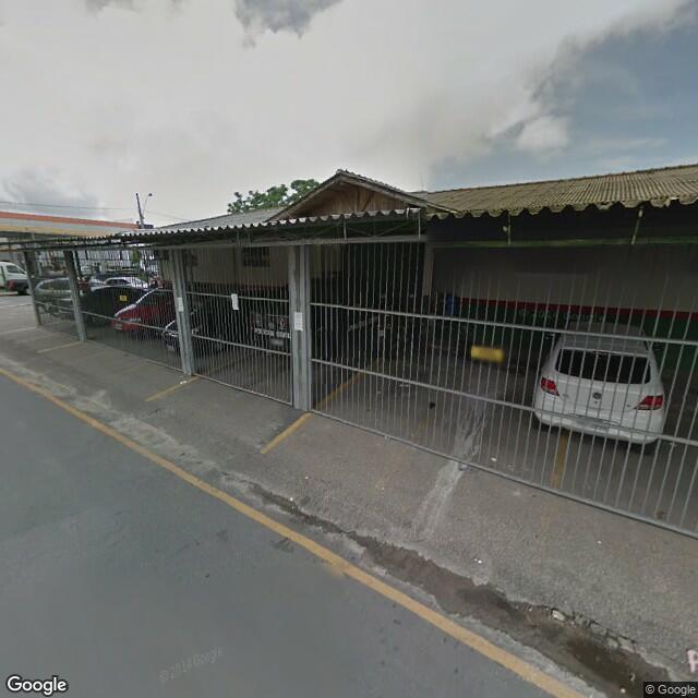 Imagem estática do "Street View" da localização