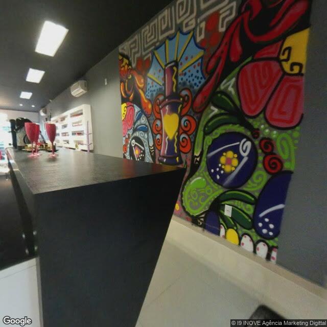 Imagem estática do "Street View" da localização