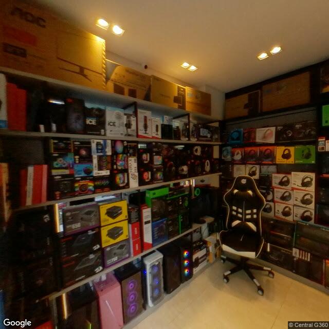 Imagem estática do "Street View" da localização