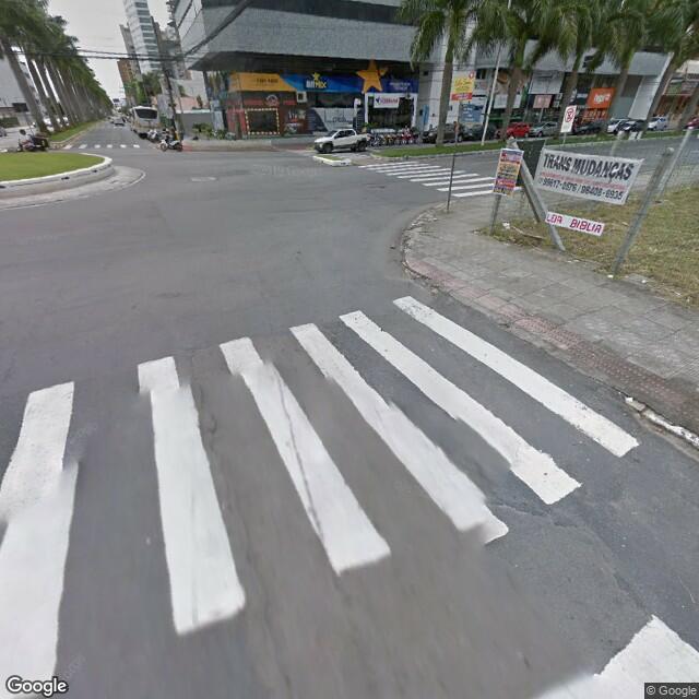 Imagem estática do "Street View" da localização