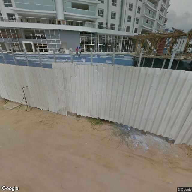 Imagem estática do "Street View" da localização