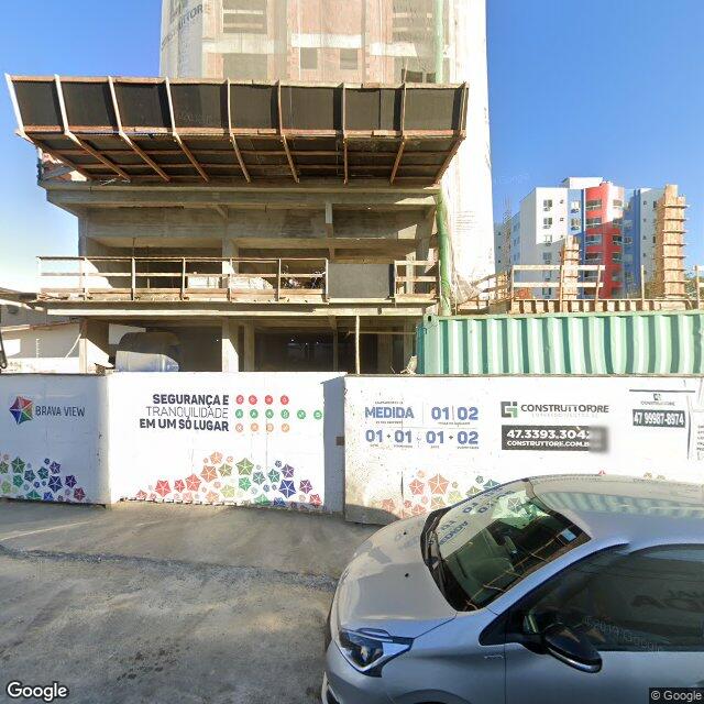 Imagem estática do "Street View" da localização