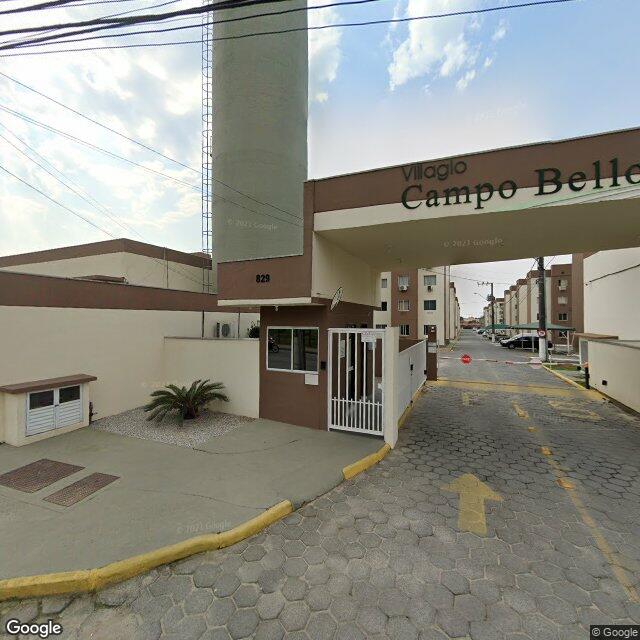 Imagem estática do "Street View" da localização