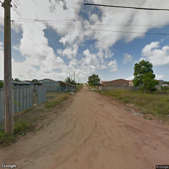 Imagem estática do "Street View" da localização