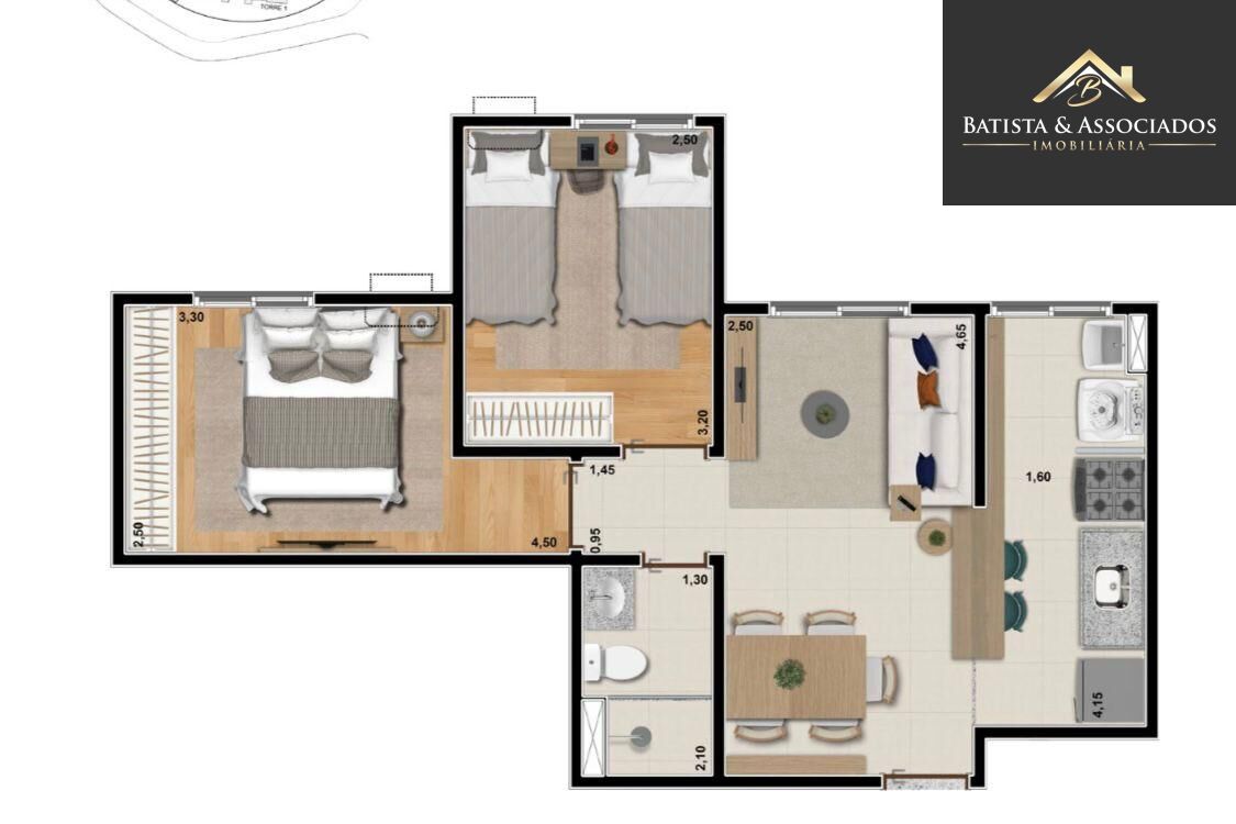 Apartamento, 2 quartos, 47 m² - Foto 11
