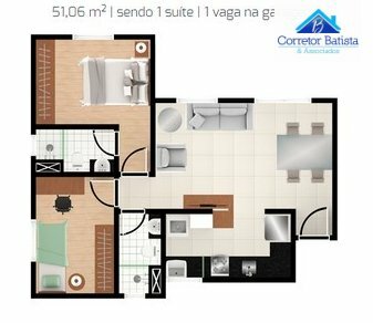 Apartamento à venda com 2 quartos, 57m² - Foto 17