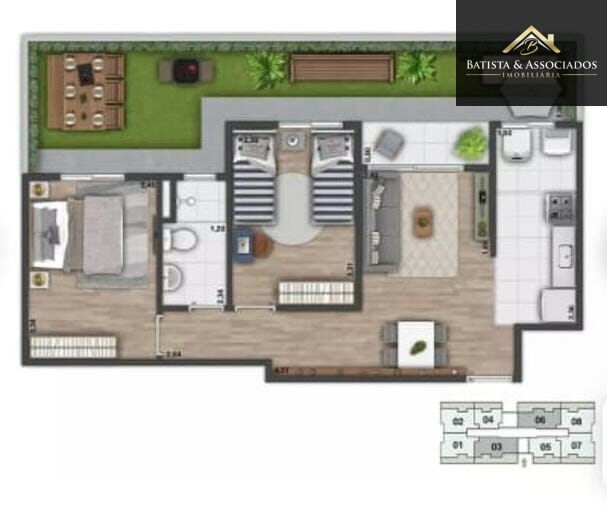 Apartamento, 2 quartos, 64 m² - Foto 12