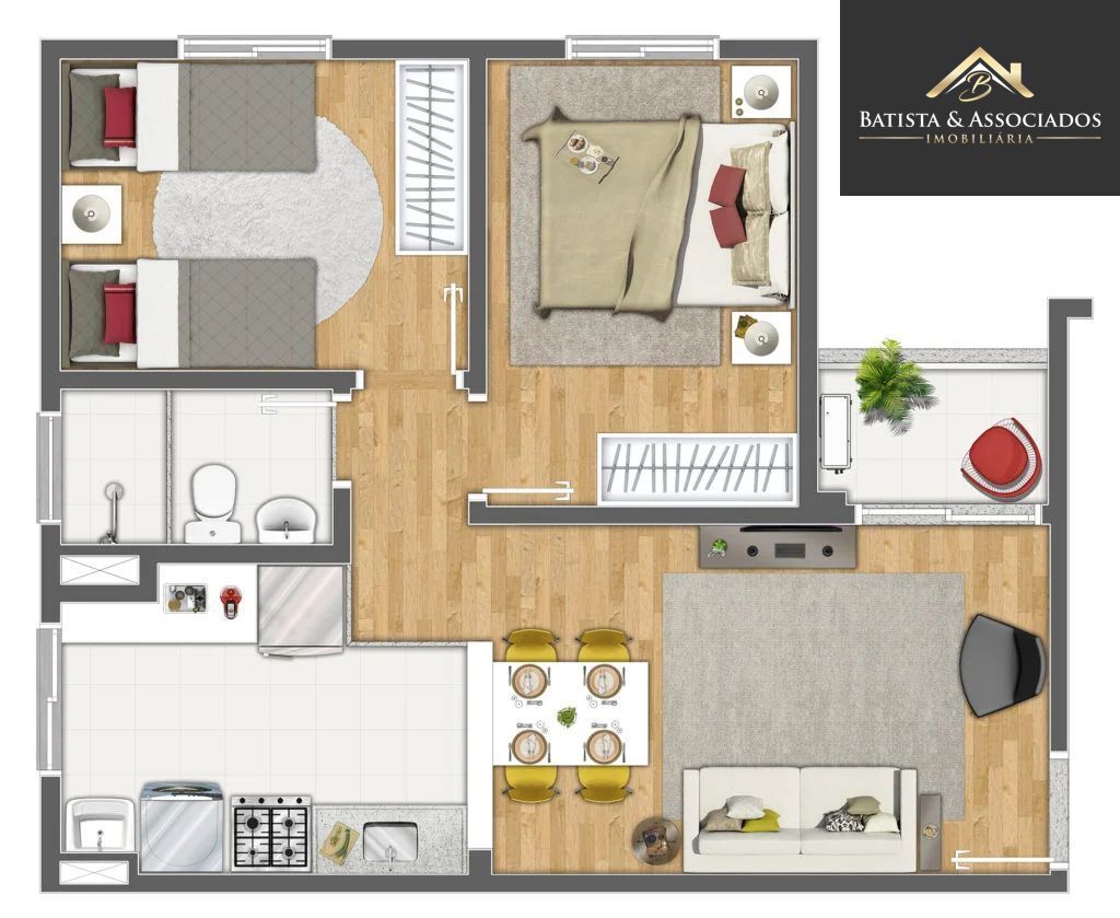 Apartamento, 2 quartos, 47 m² - Foto 27