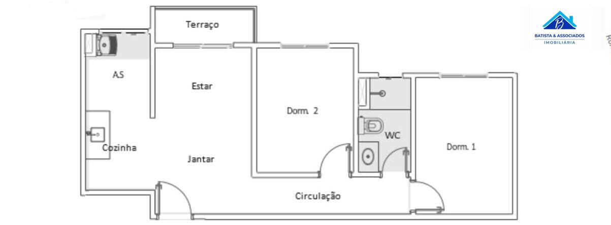 Apartamento, 2 quartos, 46 m² - Foto 8