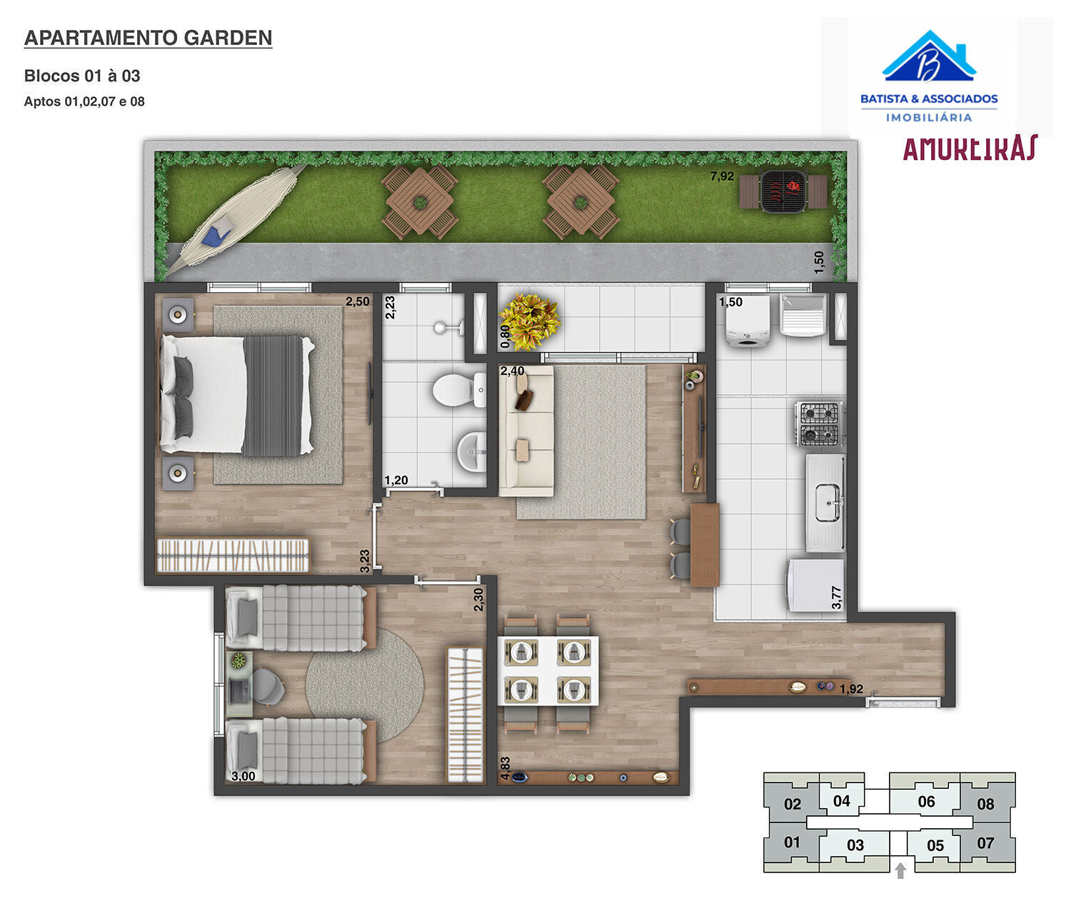 Apartamento à venda com 2 quartos, 66m² - Foto 18