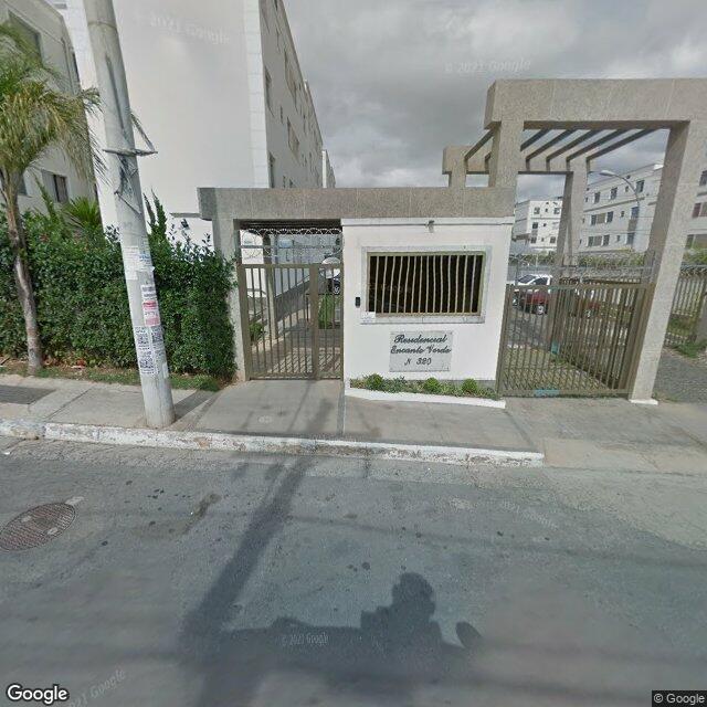 Imagem estática do "Street View" da localização