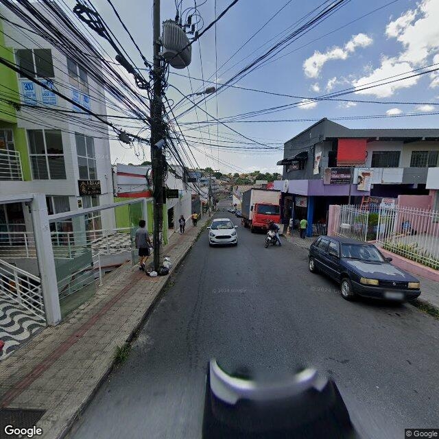 Imagem estática do "Street View" da localização