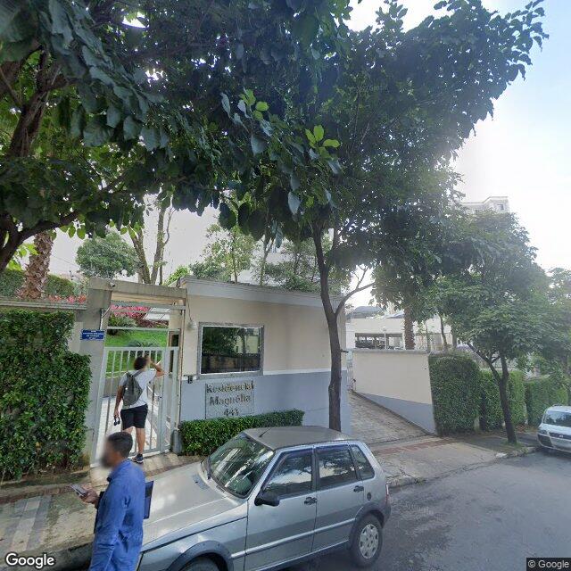 Imagem estática do "Street View" da localização