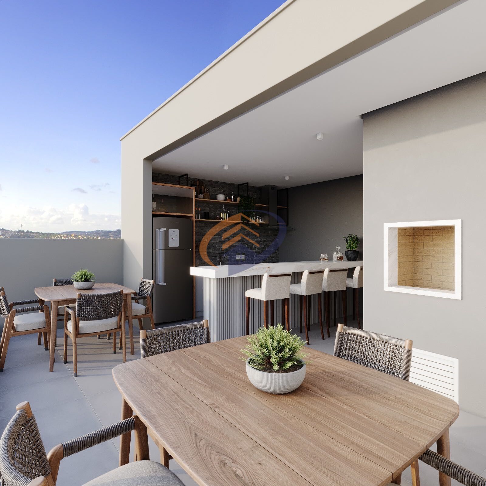 Flat de 1 quarto, 29m² no bairro Centro I, em Brusque | Eu Corretor