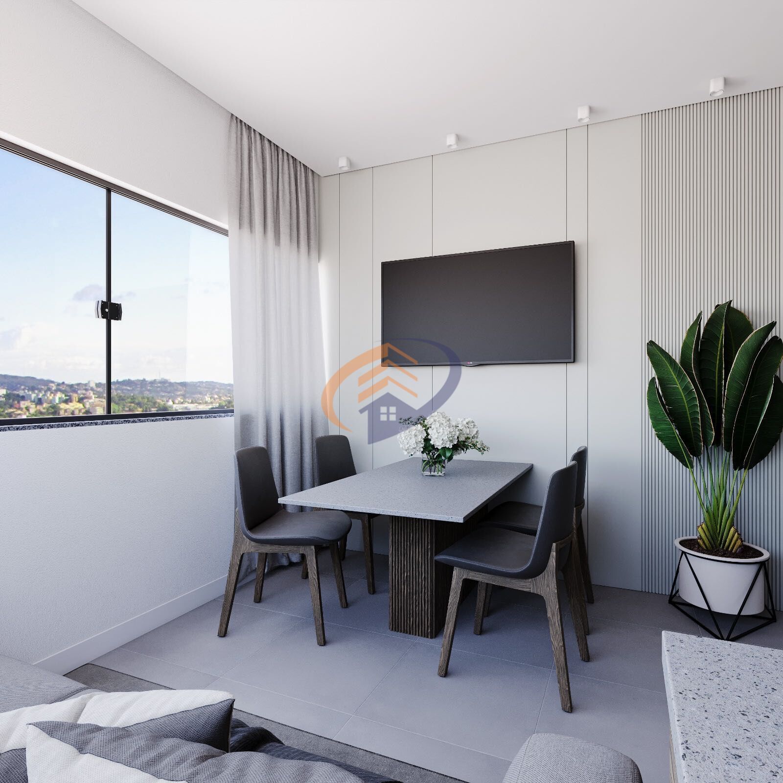 Flat de 1 quarto, 29m² no bairro Centro I, em Brusque | Eu Corretor