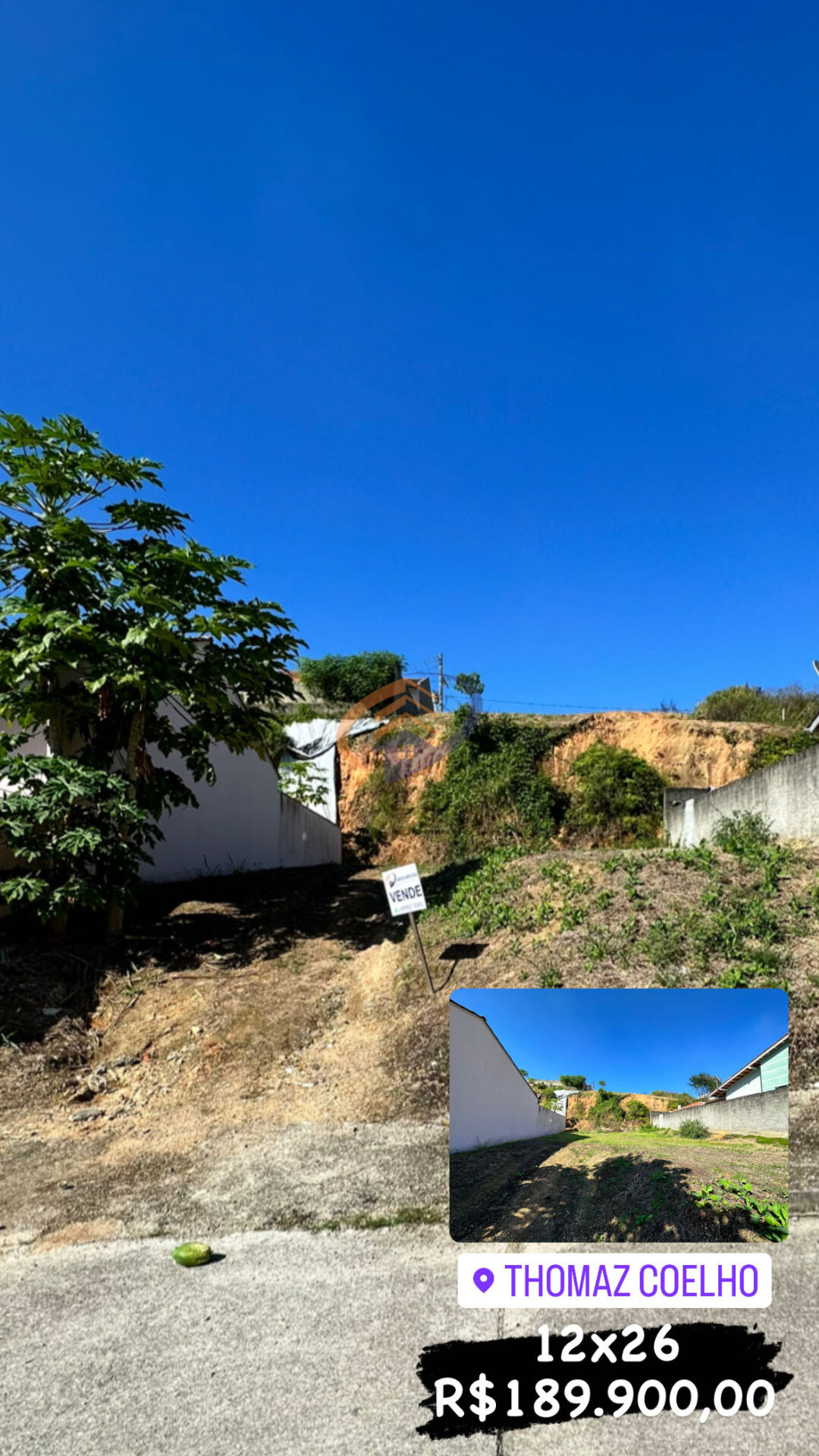 Lote/Terreno de 312m² no bairro Tomaz Coelho, em Brusque | Eu Corretor