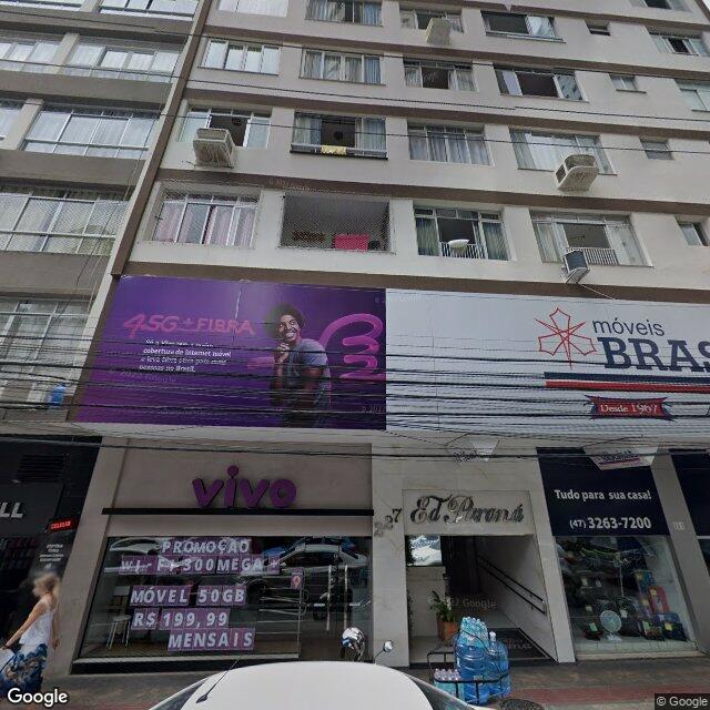 Imagem estática do "Street View" da localização