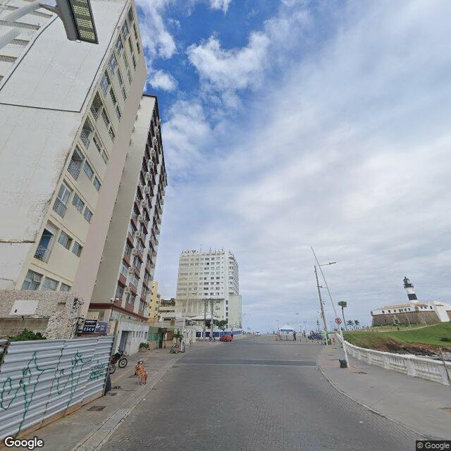 Imagem estática do "Street View" da localização