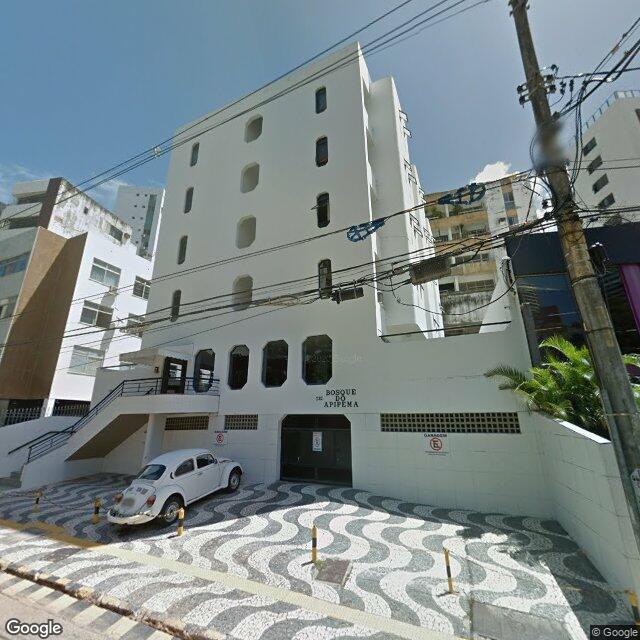 Imagem estática do "Street View" da localização